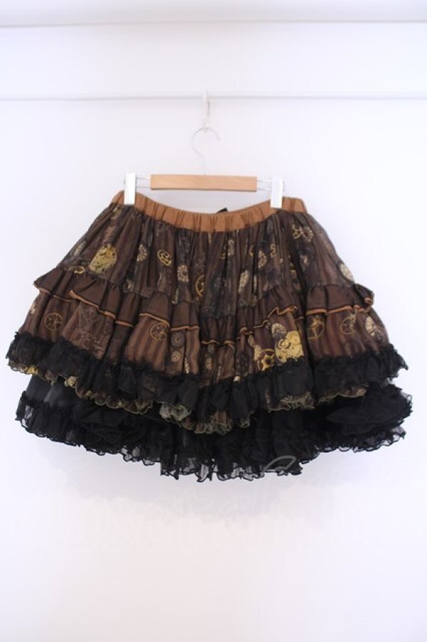 画像4: STEAM / ギアptパニエスカート  ブラウン O-26-02-09-039-HN-SK-OW-OS (4)