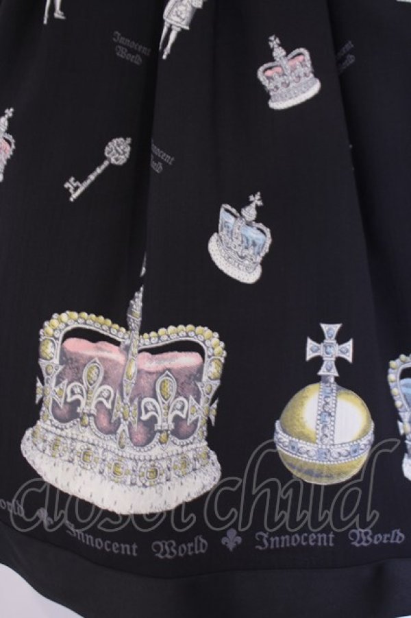画像2: Innocent World / King of Lolitaスカート  クロ O-26-02-09-005-IW-SK-OW-OS (2)