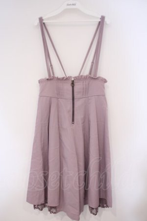 画像: axes femme / サス付フロントファスナースカート M ピンク O-26-02-09-054-AX-SK-OW-OS