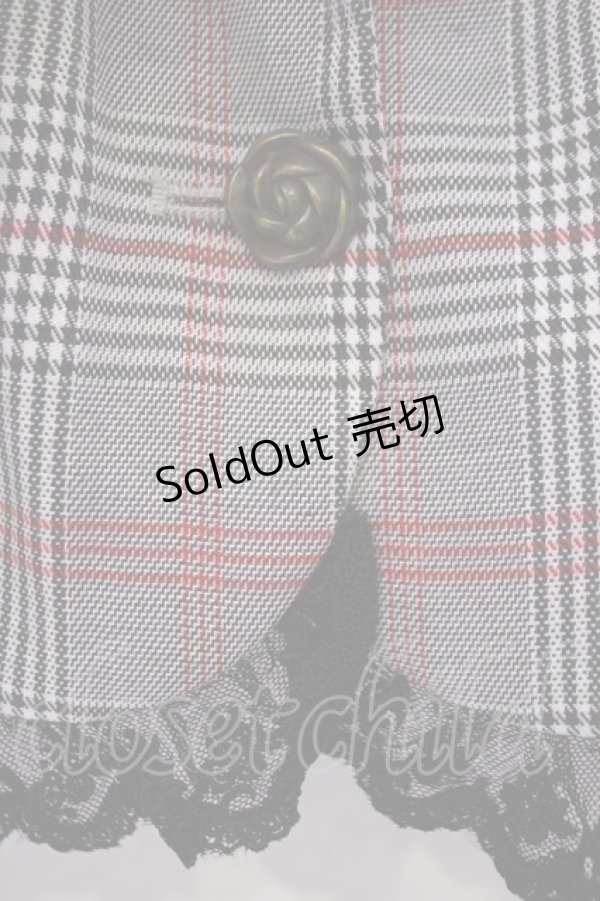 画像2: axes femme POETIQUE / ボリューム袖ジャケット M グレー O-26-02-09-055-AX-JA-OW-OS (2)