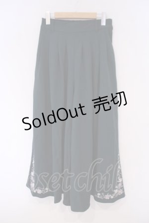 画像: axes femme / リラックスカットソーパンツ M グリーン O-26-02-09-070-AX-PA-OW-OS