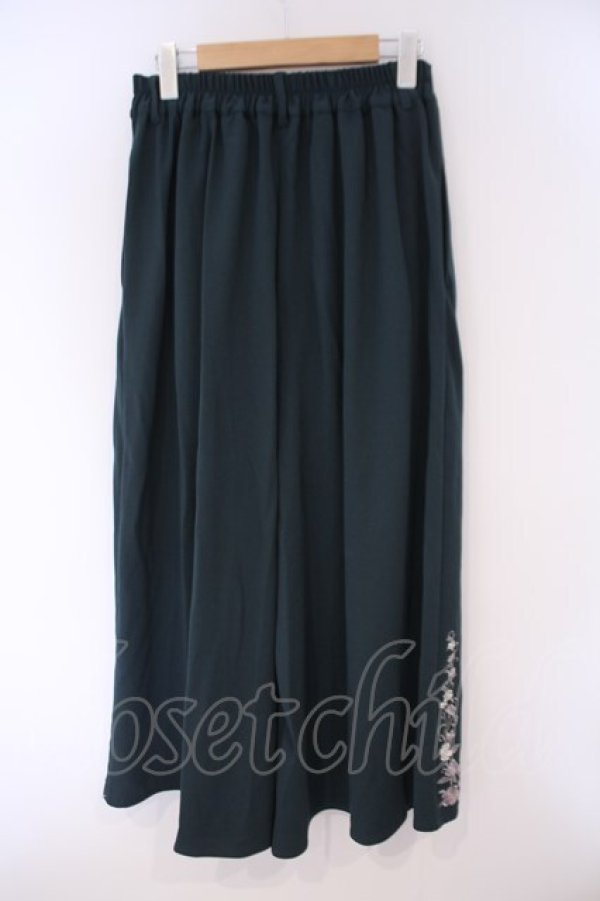 画像2: axes femme / リラックスカットソーパンツ M グリーン O-26-02-09-070-AX-PA-OW-OS (2)