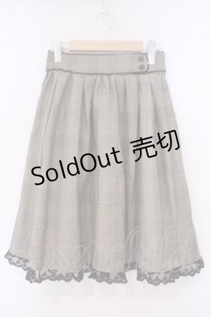 画像: axes femme POETIQUE / チェックスカート M ブラウン O-26-02-09-072-AX-SK-OW-ZT605