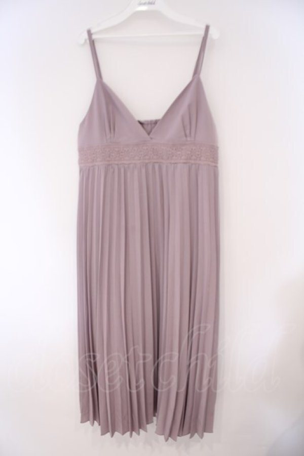 画像1: axes femme / プリーツキャミワンピース M ピンク O-26-02-09-074-AX-TO-OW-OS (1)