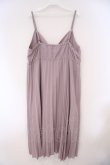 画像2: axes femme / プリーツキャミワンピース M ピンク O-26-02-09-074-AX-TO-OW-OS (2)
