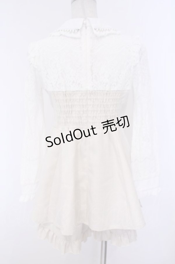 画像4: LIZ LISA / ビスチェドッキングセットアップ 0 アイボリー O-26-02-09-001-LO-OP-OW-OS (4)