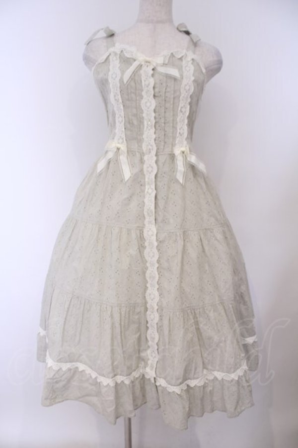 画像1: ALICE and the PIRATES / Le jardin secretジャンパースカート  若草 O-26-02-09-013-PA-OP-YM-OS (1)