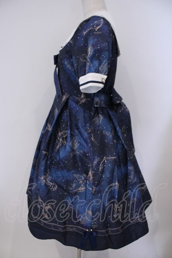 画像3: Amavel / Fantasy Milkywayワンピース  ネイビー O-26-02-09-017-CA-OP-IG-OS (3)