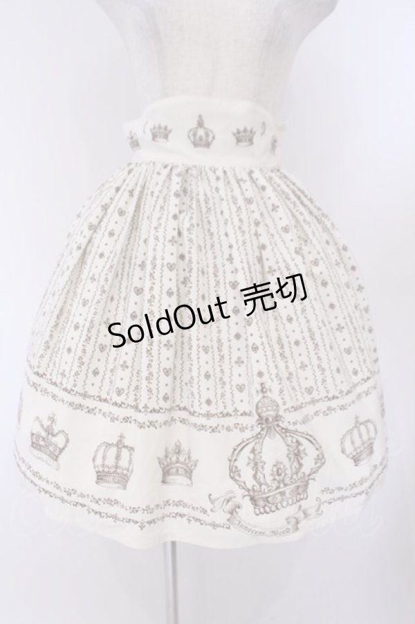 画像1: Innocent World / フェリシアクラウンスカート  キナリ O-26-02-09-003-IW-SK-OW-OS (1)