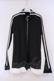 画像1: REFLEM / BIG切替ジャージ/オーバーサイズジャージトップス F ブラック×ホワイト O-26-02-09-023-PU-TO-OW-OS (1)