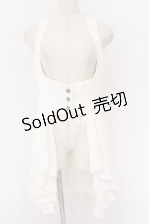 画像: Hoshibako Works / 星夜の旅　ビスチェスカート M シロ O-26-02-10-042-LO-SK-OW-OS