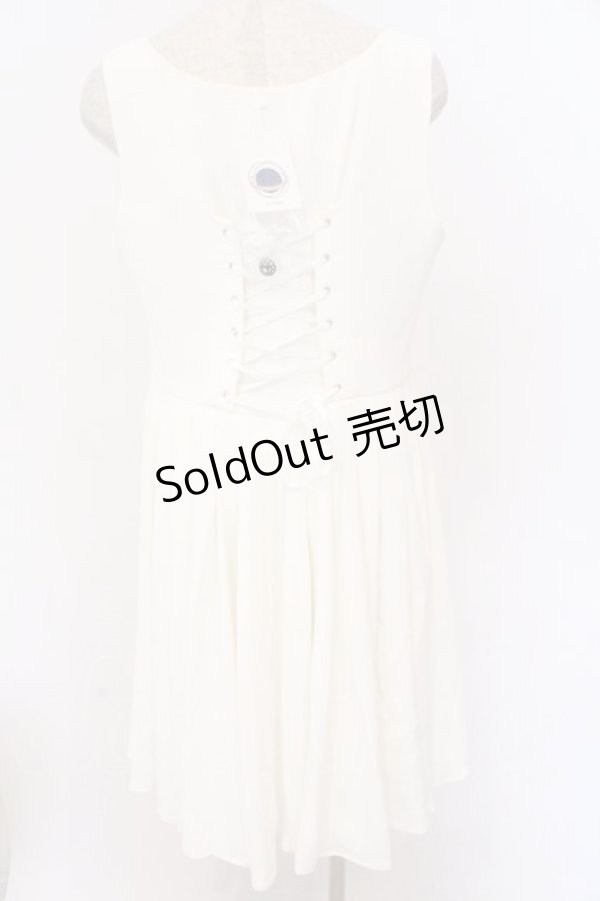 画像3: Hoshibako Works / 星夜の旅　ビスチェスカート M シロ O-26-02-10-042-LO-SK-OW-OS (3)