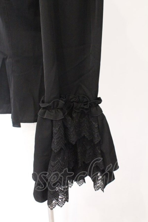 画像3: Hoshibako Works / 星夜の旅　姫袖ブラウス L クロ O-26-02-10-044-LO-BL-OW-OS (3)