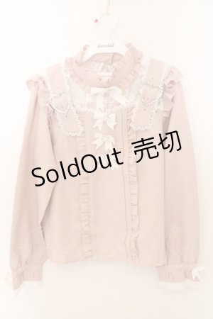 画像: Dear My Love / ハートベルトチョーカービジューブラウス M ピンク O-26-02-10-048-EL-BL-OW-OS