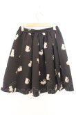 画像3: franche lippee black / シルエットねこスカート M クロ O-26-02-10-005-LO-SK-OW-OS (3)