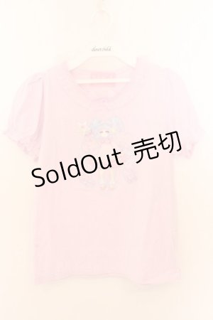 画像: Nile Perch / Twinkleちゃんptカットソー  ピンク O-26-02-10-052-LO-TO-OW-OS