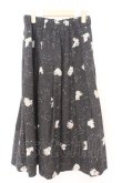 画像1: Franche Lippee / ホロスコープたっぷりスカート M クロ O-26-02-10-006-LO-SK-OW-OS (1)
