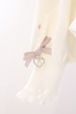 画像4: LIZ LISA / ハート刺繍肩あきレイヤードニット 0 オフシロ O-26-02-10-054-LO-TO-OW-OS (4)