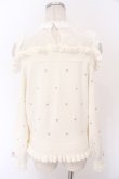 画像5: LIZ LISA / ハート刺繍肩あきレイヤードニット 0 オフシロ O-26-02-10-054-LO-TO-OW-OS (5)