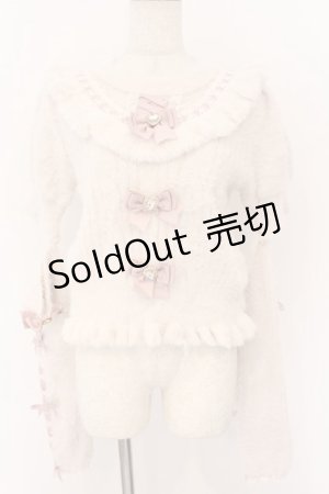 画像: LIZ LISA / アームウォーマー3連リボンニット 0 ピンク O-26-02-10-057-LO-TO-OW-OS