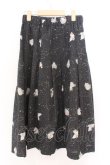 画像3: Franche Lippee / ホロスコープたっぷりスカート M クロ O-26-02-10-006-LO-SK-OW-OS (3)