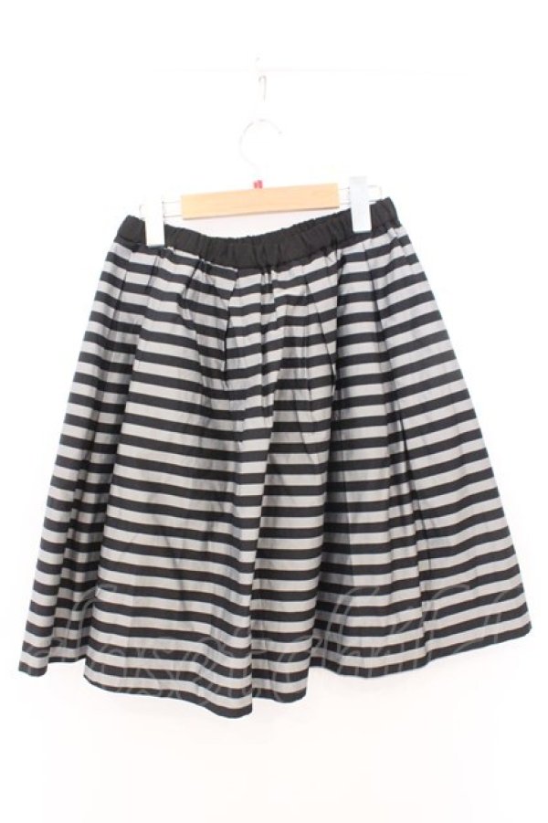 画像3: franche lippee black / ボーダースカート M クロ O-26-02-10-010-LO-SK-OW-OS (3)