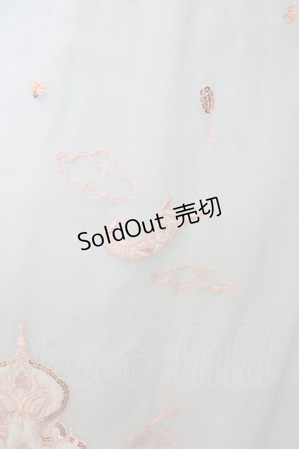 画像5: Secret Honey / スパンコール刺繍ロングワンピース（ジャスミンver.） 2 グリーン O-26-02-10-013-CA-OP-OW-OS (5)