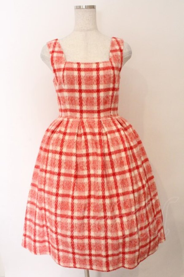 画像1: MILK / スイーツデートジャンスカ  アカ O-26-02-10-022-ML-OP-OW-OS (1)