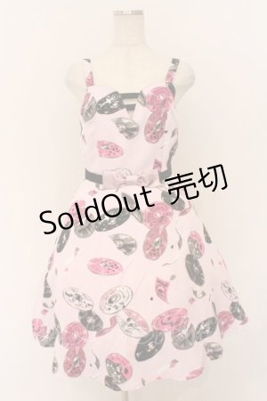 画像: MILK / ボーカルジャンスカ  ベビーピンクカラフル O-26-02-10-023-ML-OP-OW-OS