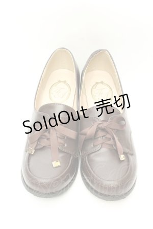 画像: Fi.n.t / フロントレースアップローファー M ブラウン O-26-02-12-001-CA-SH-OW-ZTK035