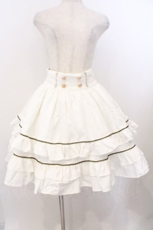 画像: Silent Mars（海外ロリータブランド） / 堕月の法則スカート  シロ O-26-02-12-1045-LO-SK-YM-OS