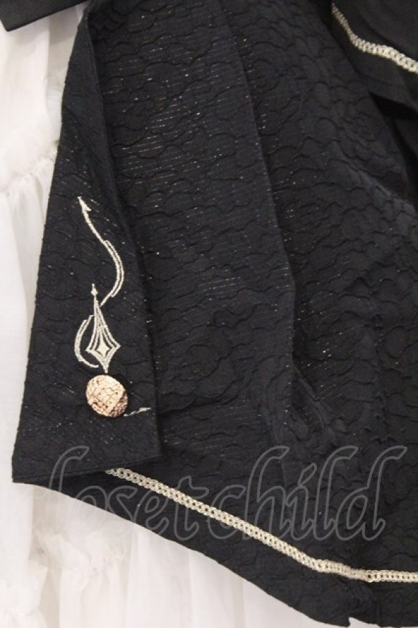 画像3: Silent Mars（海外ロリータブランド） / 堕月の法則ジャケット  クロ O-26-02-12-1046-LO-JA-YM-OS (3)