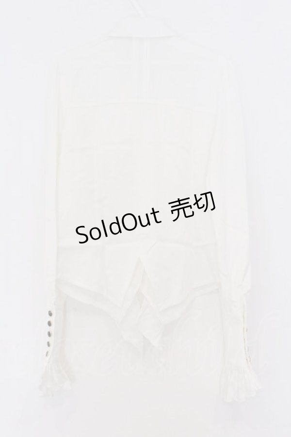 画像4: Silent Mars（海外ロリータブランド） / 堕月の法則ブラウス  シロ O-26-02-12-1047-LO-BL-YM-OS (4)