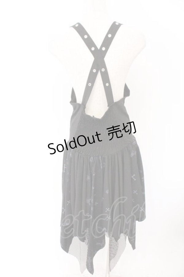 画像3: ACDC RAG / クロスワンピース  ブラック O-26-02-12-1020-PU-OP-OW-ZT360 (3)