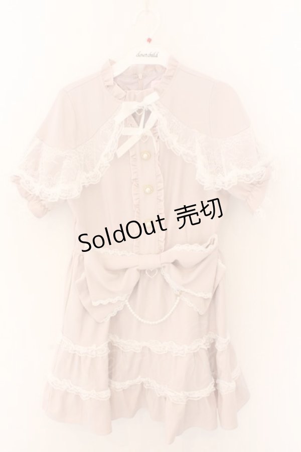 画像1: Princess Melody / レースラッフルワンピース  ピンク O-26-02-12-1026-EL-OP-OW-OS (1)