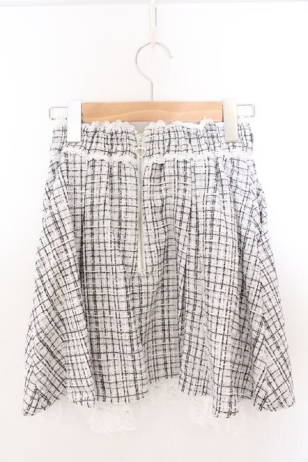 画像2: DearMyLove / レースハートビジューベルトスカート S クリーム（グレー寄り） O-26-02-12-1030-EL-SK-OW-OS (2)