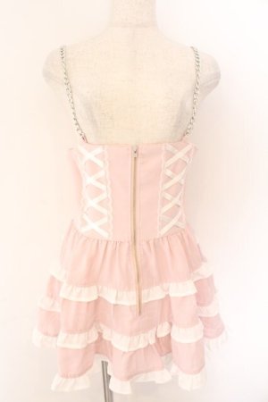 画像: Ank Rouge / スピンドルティアードジャンスカ M ピンク O-26-02-12-1040-CA-SK-OW-OS