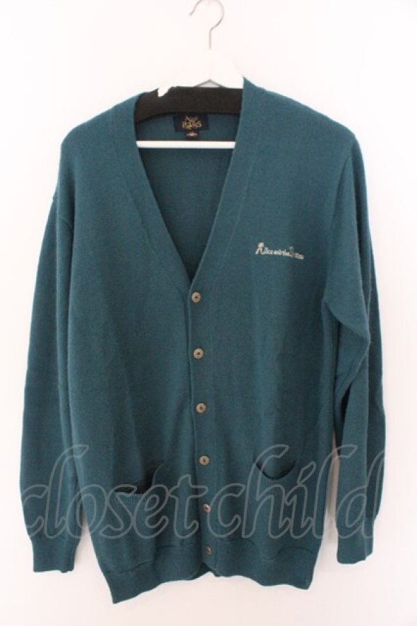 画像1: ALICE and the PIRATES / BIGサイズカーディガン メンズサイズ グリーン O-26-02-12-1043-PA-TO-OW-OS (1)