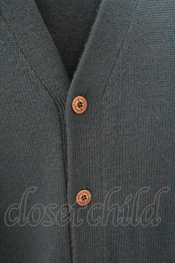 画像3: ALICE and the PIRATES / BIGサイズカーディガン メンズサイズ グリーン O-26-02-12-1043-PA-TO-OW-OS (3)