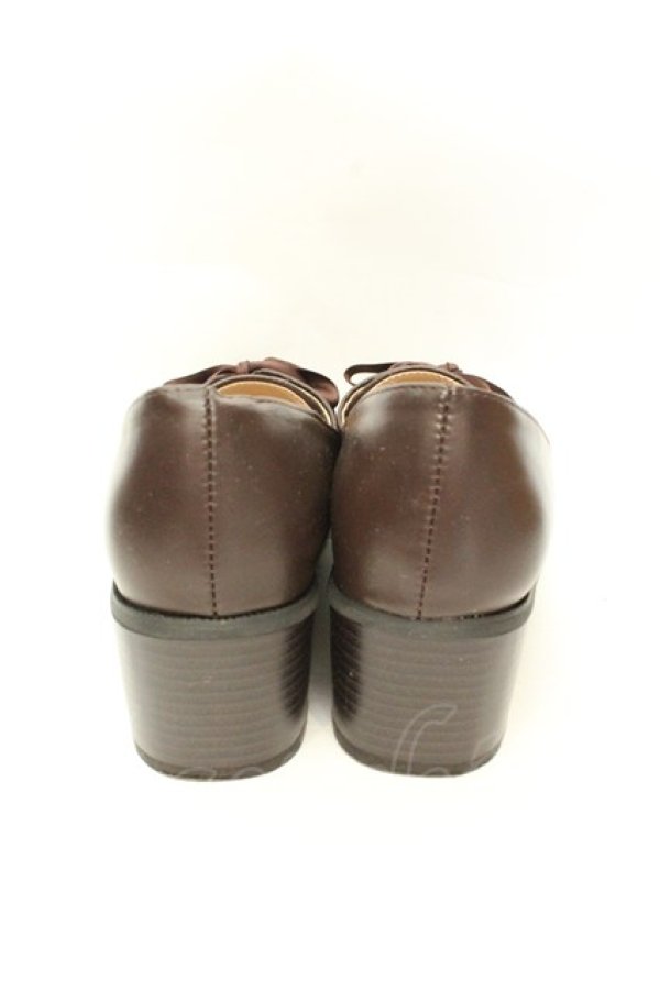 画像3: Fi.n.t / フロントレースアップローファー M ブラウン O-26-02-12-001-CA-SH-OW-OS (3)