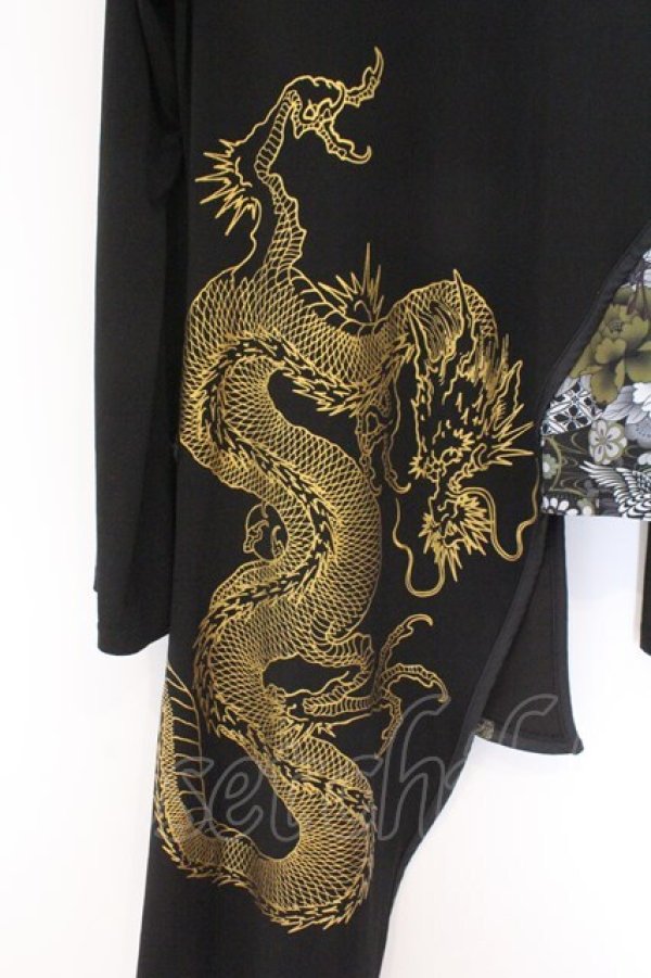 画像5: Qutie Frash / チャイナチュニック  ブラック O-26-02-14-028-QU-TO-OW-OS (5)