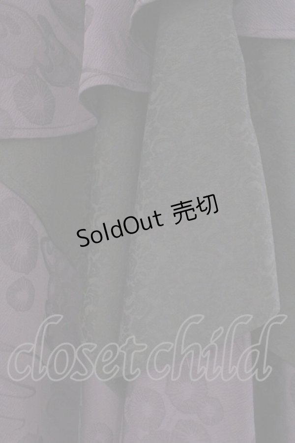 画像3: Qutie Frash / アシメラップスカート  パープル O-26-02-14-032-QU-SK-OW-OS (3)