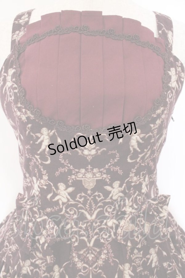 画像2: Innocent World / ピエトロエンジェルジャンパースカート M ワイン O-26-02-14-003-IW-OP-OW-OS (2)