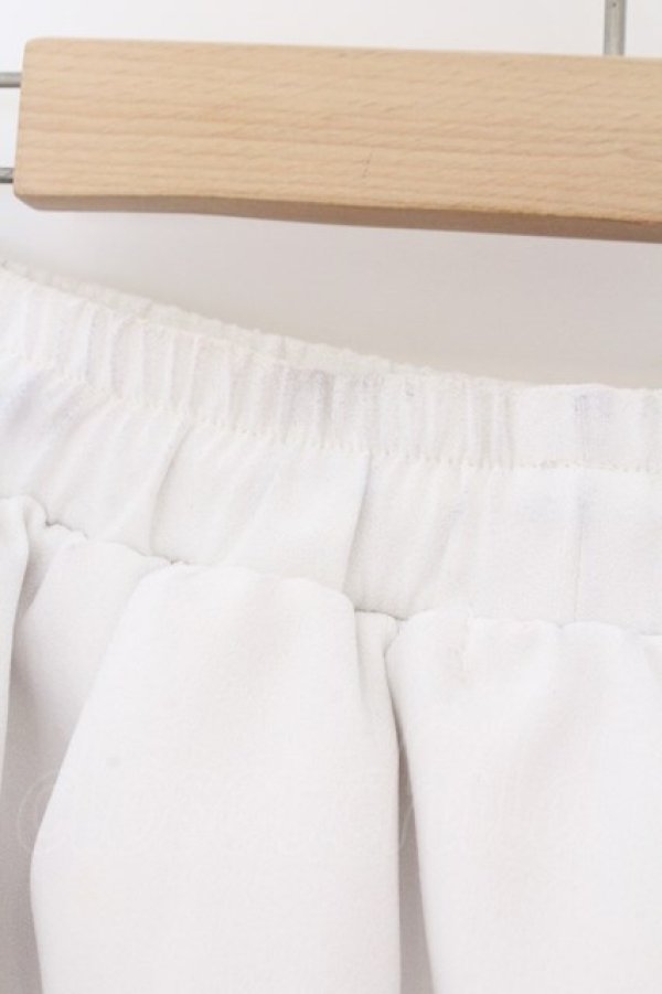 画像4: Qutie Frash / 3段フリルロングスカート  ホワイト O-26-02-14-040-QU-SK-OW-OS (4)