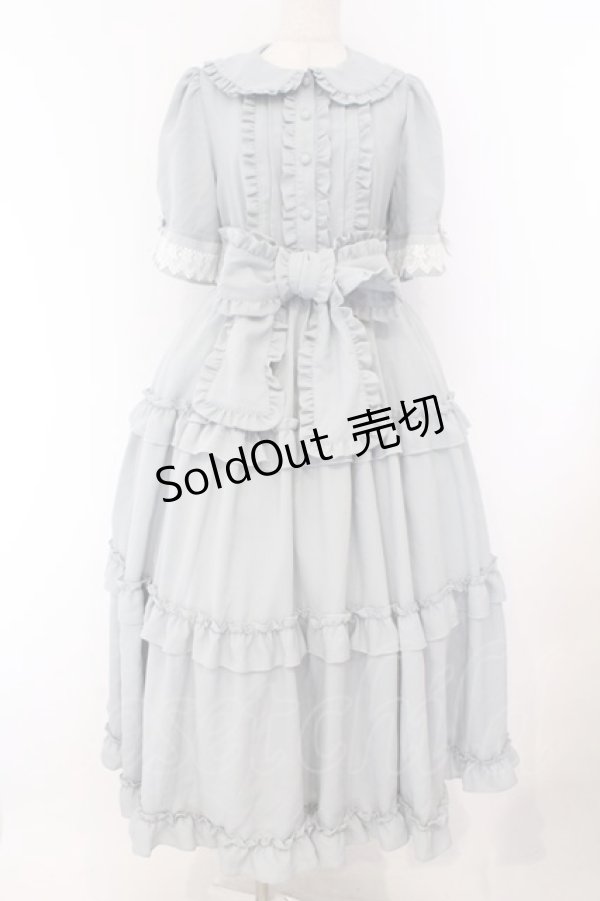 画像1: axes femme kawaii / ロマンティックフリルワンピース M グリーン O-26-02-14-004-AX-OP-YM-OS (1)