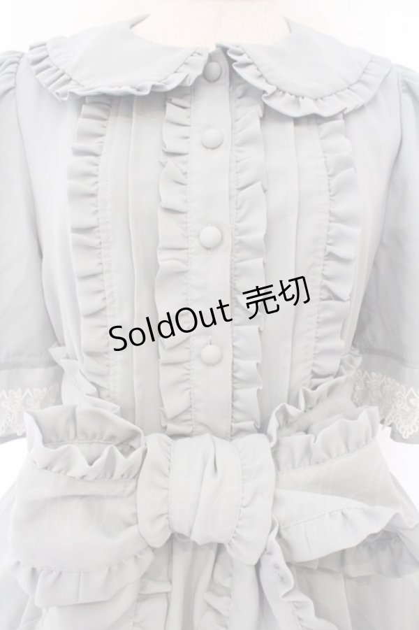 画像2: axes femme kawaii / ロマンティックフリルワンピース M グリーン O-26-02-14-004-AX-OP-YM-OS (2)