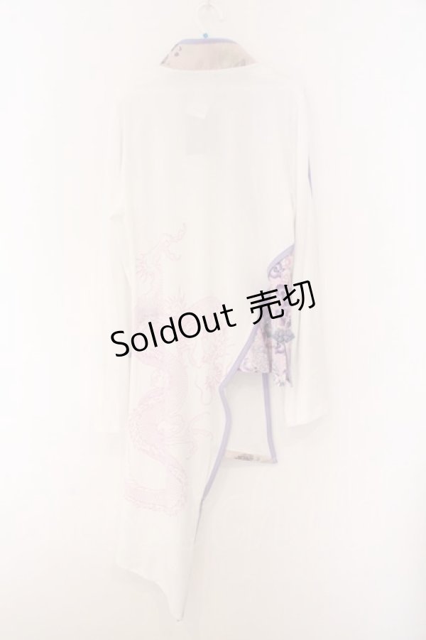 画像4: Qutie Frash / チャイナチュニック  ライトパープル O-26-02-14-046-QU-TO-OW-OS (4)