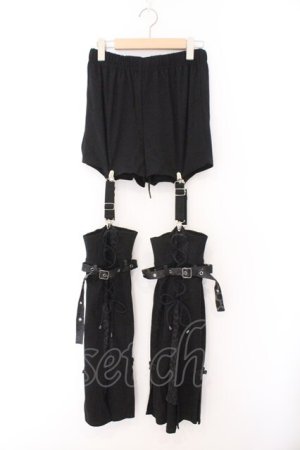 画像: Qutie Frash / 2025プレミアムセット【黒豹】レッグパンツ  ブラック O-26-02-14-047-QU-PA-OW-OS