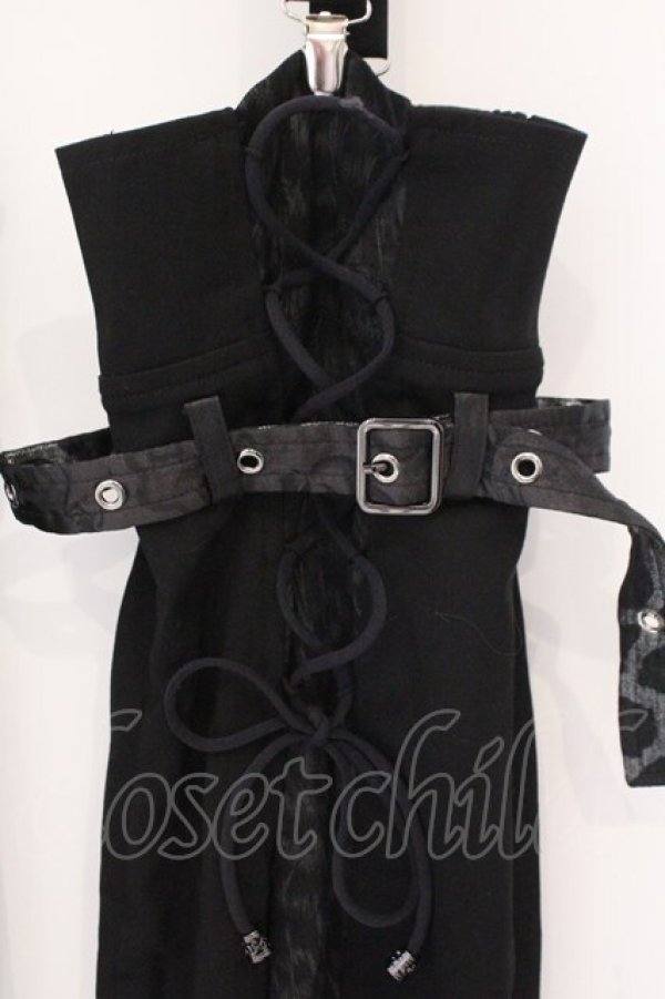 画像2: Qutie Frash / 2025プレミアムセット【黒豹】レッグパンツ  ブラック O-26-02-14-047-QU-PA-OW-OS (2)