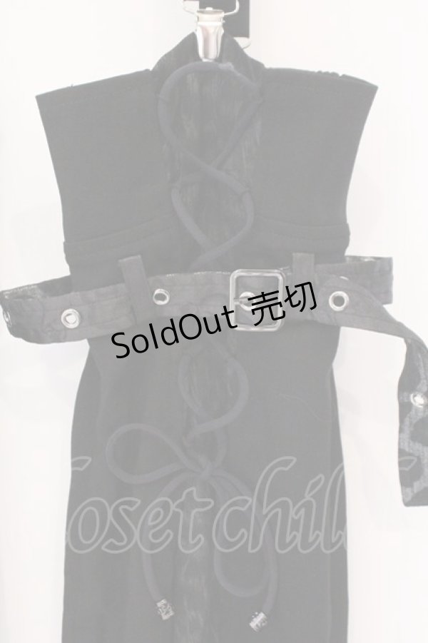 画像2: Qutie Frash / 2025プレミアムセット【黒豹】レッグパンツ  ブラック O-26-02-14-047-QU-PA-OW-OS (2)